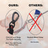 Kruz Short Traffic Leash - KZROPE5020-03L, Heavy-Duty Reflective Dog Rope for Walking and Training (Red)