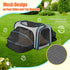 3 2 Pet Carrier Airline Approved, Expandable Foldable Soft-Sided Dog Carrier, Open Doors, Reflective Tapes, Pet Travel