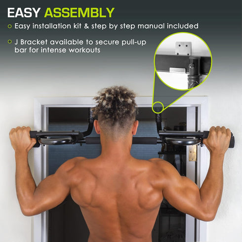ProsourceFit Foldable Pull Up Bar/Doorway Trainer for Home Gym Exercise