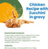 almo nature HQS Complete Chicken Recipe with Zucchini in Gravy Wet Cat Food, 70 g / 2.47 oz x 24, Blue