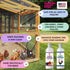 Feather Shampoo for Chickens | Bird Shampoo for Cockatiels, Cockatoo, Parrots: Poultry Conditioner & Baby Chicken