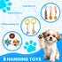 8 Almaro Puppy Play Gym with Hanging Toys Indoor Enrichment Activity Center for Puppies & Small Dogs Stable A-Frame