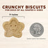 Cloud Star Wag More Bark Less - Grain Free Pumpkin Dog Treats - Crunchy Biscuits - 2.5 lb Pouch