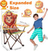 KABOER Kids Outdoor Folding Lawn and Camping Chair with Cup Holder and Carrying Bag, Children's Camping Chairs