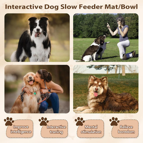 XIGOUPT Snuffle Mat for Dogs Cats, Interactive Pet Non Slip Sniff Mat for Slow Eating Cognitive Puzzle Feeder