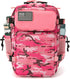 QT&QY Military Tactical Backpack - 25L/35L/45L Molle Daypack 3 Day Bug Out Bag for Hiking with Bottle Holder