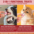 Globalpaw Strawberry100g (3.52oz), 3pcs) Freeze Dried Yogurt Dog Cats Treats Crunchy Snacks with High Protein Yogurts
