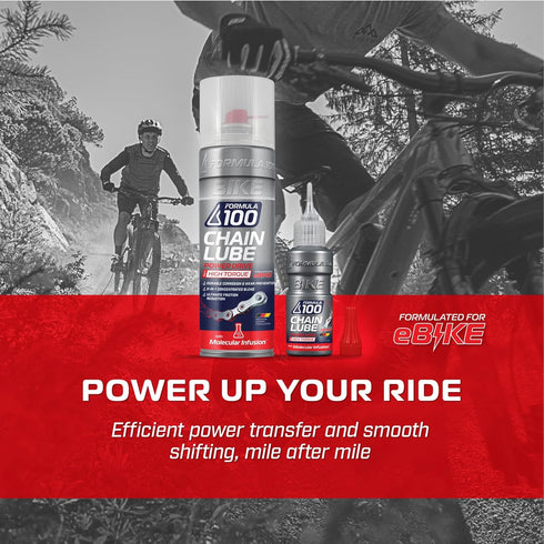 50ml (1.69 oz) Power Drive eBike Chain Lube Lubricant for Electric Bikes Durable Corrosion & Wear Protection, Friction