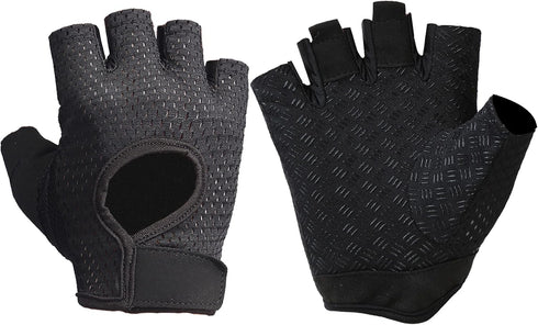 SUJAYU Gym Gloves Workout Gloves Women Men, Anti-Slip Breathable Gym Essentials Women for