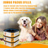 BATADAPTER 42FT 6 3 Pack Jumbo Square Refills Disposal Bags Refill Compatible with Pe.t Dogs Gen.ie Dog Waste Disposal