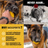 Indestructible Dog Ball, Lifetime Replacement for Medium & Large Breeds, Ultra Durable Natural Rubber - 3in Yellow