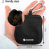 Waterproof Dog Training Treat Pouch with Built-in Poop Bag Dispenser, Adjustable Shoulder Bag (BLK)