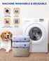 Fostanfly Washable Dog Pee Pads, 2 Pack 36*72" Non Slip Mats with Great Urine Absorption for Whelping & Potty Training