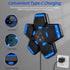 Music Boxing Machine for Adults and Kids, Smart Bluetooth Boxing Training Equipment with Gloves, Target Workout