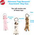 SPOT Skinneeez Barnyard Tug Dog Toy, 23 Inch, Stuffing-Free, Rope Design for Strong Chewers, Squeaker & Crinkle