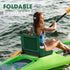 Fragess Kayak Seats with Back Support & Adjustable Shoulder Straps - Universal Padded Kayak Seat Cushion & Paddle Board
