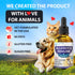 EDUZEBRA Allergy Relief Drops for Dogs & Cats, Natural Anti-Itch Support Supplement, Soothes Seasonal Allergies, Skin