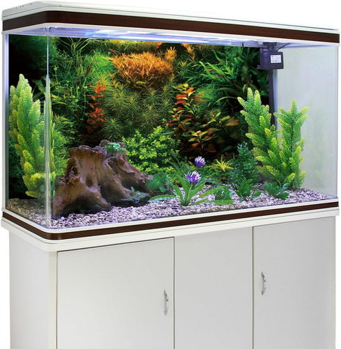AWERT 72x24 inches Aquarium Background, Seagrass Aquarium Background Aquatic Plant River Bed & Lake Vinyl