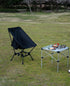 iClimb Compact Camping Chair with Anti-Sinking Feet - Ultimate Comfort