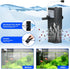 Aquarium Filter Small Betta Fish Tank Water Filter for 5-15 Gallon Fish Turtle Shrimp Tank Submersible Aquarium Internal Filter 4-in-1 Adjustable Air Flow 79 GPH Biochemical Silent Rainwater 10 Gal. by TARARIUM