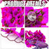 WILLBOND Artificial Reptile Plants, 6 Pcs Plastic Hanging Terrarium Leaves with Suction Cups
