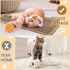4 Pieces Cat Scratcher Mat Sisal Scratch Pad Rug 7.8 x 15.7 Inch with Adhesive Loop Tape for Protecting Furniture