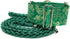 Extra Soft Martingale Dog Collar and Leash Set, 2" Wide for Greyhound Saluki Whippet and Similar Breeds (M 11"-14" and