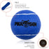 Dog Squeaky Tennis Balls - Premium Strong Dog & Puppy Balls in 3 Sizes for Training and Play, Red Yellow Blue