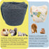 LYML.E1 2PCS Small Pet Diapers,Guinea Pig Diapers,Reusable Squirrel Diapers,Washable,Specially Designed for Use on Pet