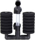 AQUANEAT 4 Pack Double Bio Sponge Filter for Fry, Betta, Shrimp, Nano Aquarium Fish Tank (Small up to 20 Gal)