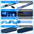 4 Ft Led Dog Leash - Rechargeable Light Up Waterproof, Safety Glow In The Dark for Night Walking, Nylon Reflective