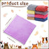 8 11.8 11.8 Inch) Buryeah Piece Multi Animal Cage Liners Fleece Bedding Mats Warm Towels for Hamsters Rabbits Ferrets