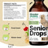 Senior Dog Drops, Immune, Thyroid & Cognitive Support for Elderly Dogs, Liquid Vitamins - 4 oz