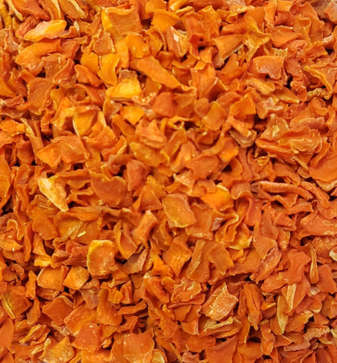 2 Dried Carrots Pounds Bulk-Heat Sealed in a Poly Bag-Dehydrated Dried Vegetables
