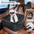 Dog Car Seat for Small Medium Dogs, Detachable Washable Booster Seat Under 30lbs with Storage Pockets