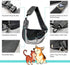 Dog Sling Carrier, Hand-Free Pet Puppy Sling Bag for Small Dogs and Cats, Outdoor Travel Satchel, Medium, Grey
