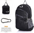 Outlander Packable Handy Lightweight Travel Hiking Backpack, Black