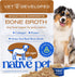 Native Pet Bone Broth for Dogs and Cats - Made with Real