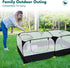 Small Animals Playpen,Pet Cage Tent Large Chicken Run Coop with Detachable Bottom Breathable Transparent Mesh Walls