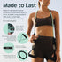 Set 5 Retrospec Train Resistance Bands for Working Out - Stackable Bands, Handles & Door Anchor - Portable Fitness