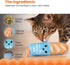 Catstages Loaf Kicker Toy with Catnip and Dental Mesh, Bread Shape, Plush and Ribbon Cat Toy for Kicking, Tossing