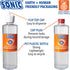 SONIC 8 oz, Citrus Skate Bearing Cleaner, Cleans Inline Skate, Roller Skate and Skateboard Bearings, Earth friendly