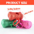 TJCGCKK Bling Dog Poop Pickup Bag Dispenser Holder Pet Waste Disposal Bag Pet Trash Bags Holder Bone Shaped (Red)
