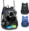 Youth Baseball Bag - Backpack for Boys, Adults, Softball Equipment & Accessories