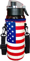 Koverz 24-30oz 1200ml Water Bottle Carrier with Shoulder Strap, Water Bottle Holder