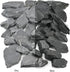 Natural Slate Rock for Aquariums, 3 to 10 Inches, Ideal for Tank Decoration & Landscaping (20lb)