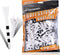 Professional Plastic Golf Tees 120 Pack, 100 Driver Tees & 20 Iron Tees, Reduces Friction & Side Spin