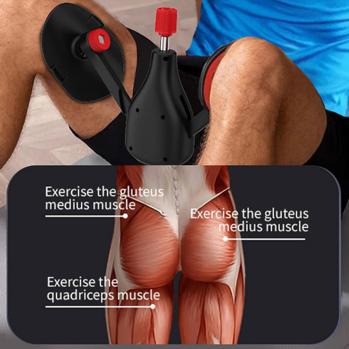 Bula Bola 0-77 lbs Thigh Trainer Pro Adjustable Resistance, Inner Thigh & Pelvic Floor Kegel Exerciser with Arm Workout