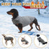 Fleece Dog Coat, Reflective Pet Jacket for Cold Weather, Extra Large to Small Pets (Grey, S)