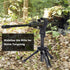 360 Portable Shooting Rest Tripod Rifle Stand for Range, Rotation V Yoke Holder - Lightweight Bench Rest for Target